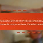 Taburetes De Cocina: Precios económicos, Opciones de compra en línea, Variedad de estilos